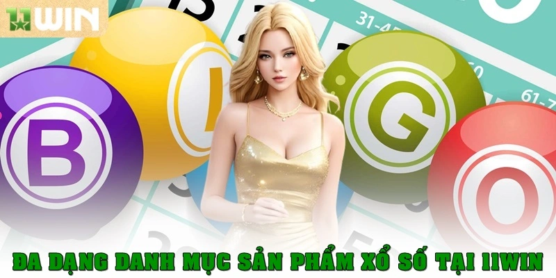 Đa dạng danh mục sản phẩm xổ số